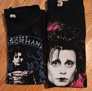 Misses Medium Edward Scissorhands tees.